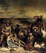 Eugene Delacroix The Massacre at Chios Sweden oil painting artist